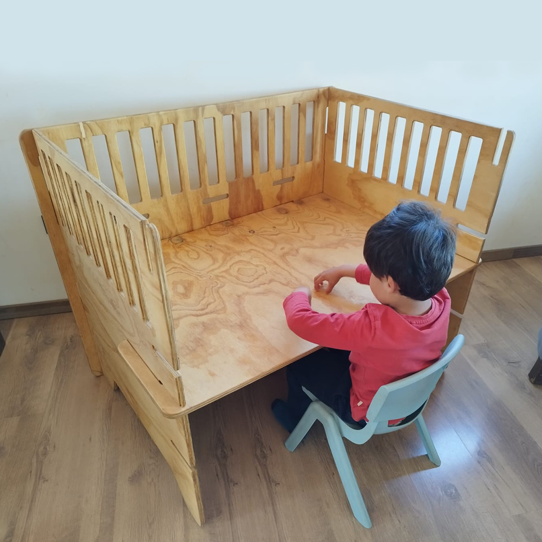 cuna colecho de madera