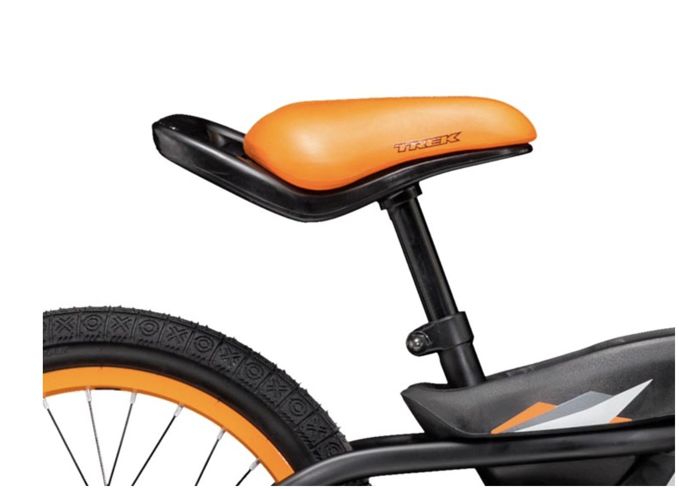bicicleta Treck  JET NARANJO ARO 16