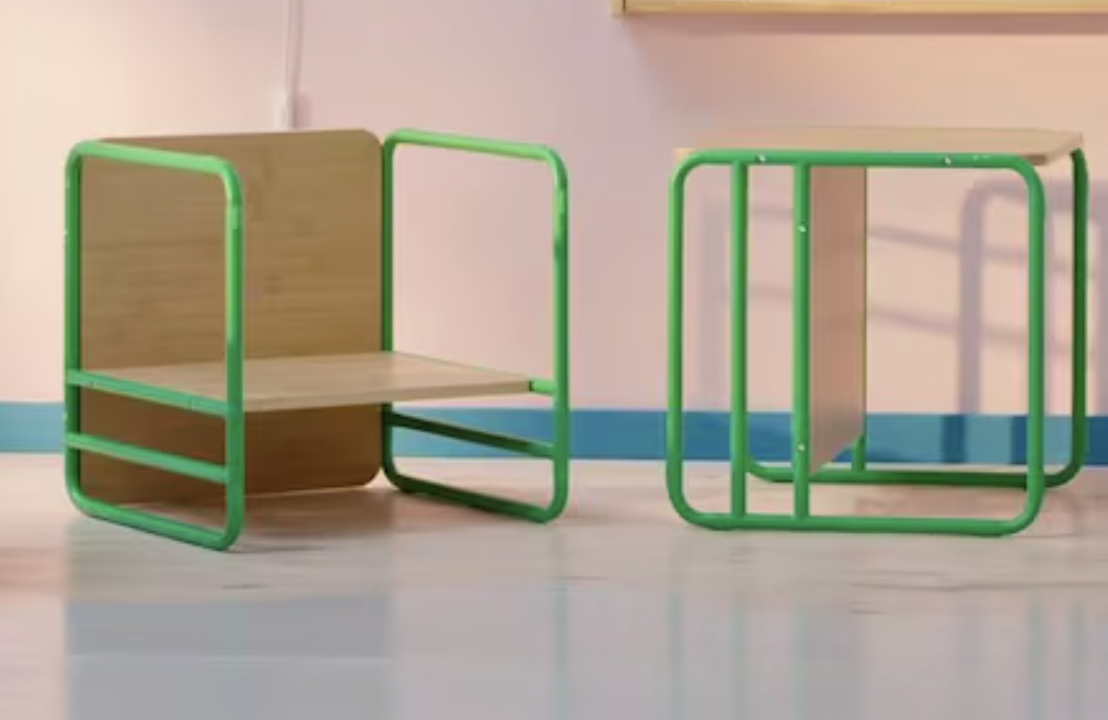 Silla de comer plegable