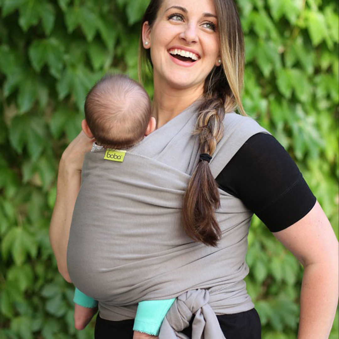 Fular portabebé Boba de algodón azul | Excelente estado