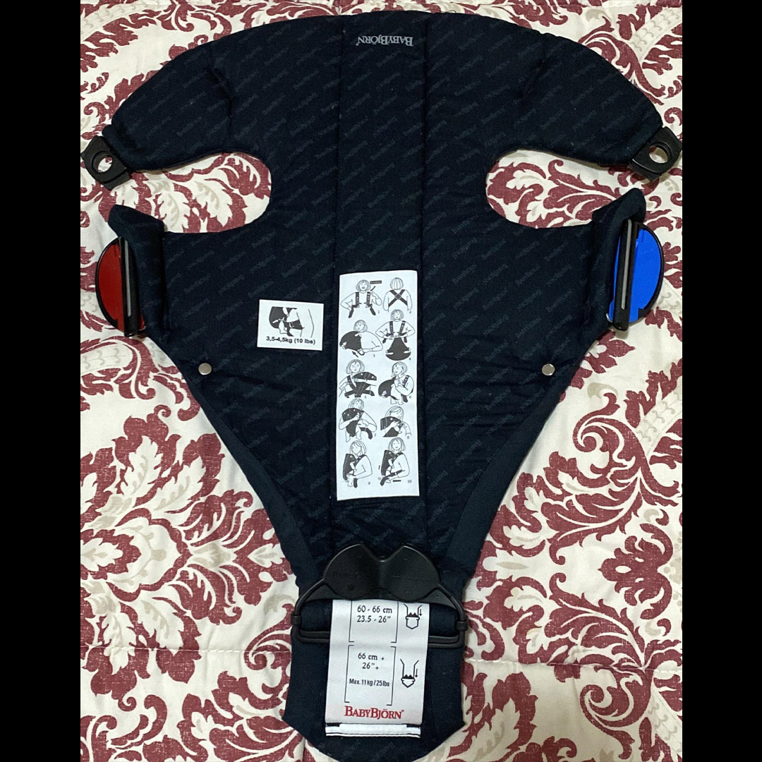 Portabebé BabyBjörn para recién nacido | Negro | Excelente estado